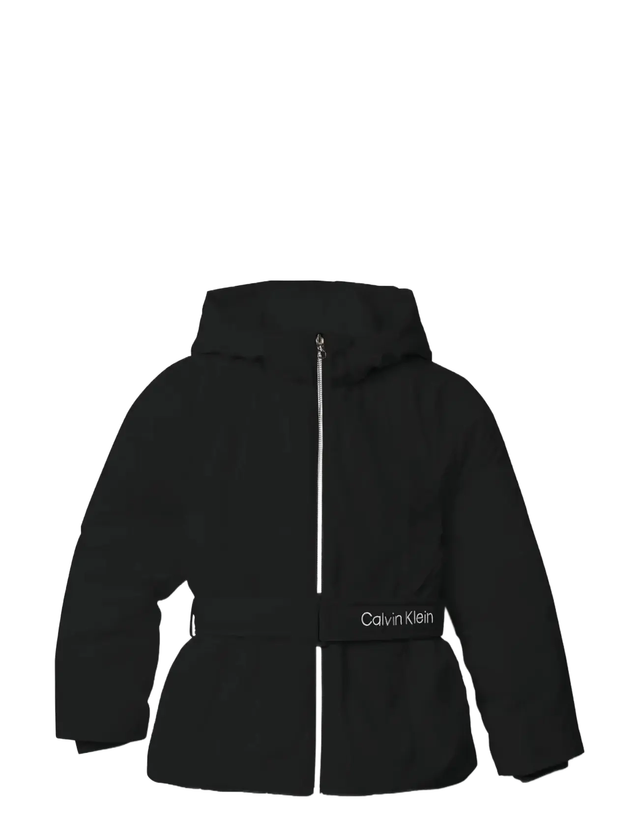 Calvin Klein CLASSIC BELTED JACKET - Talvejope - CK BLACK / black