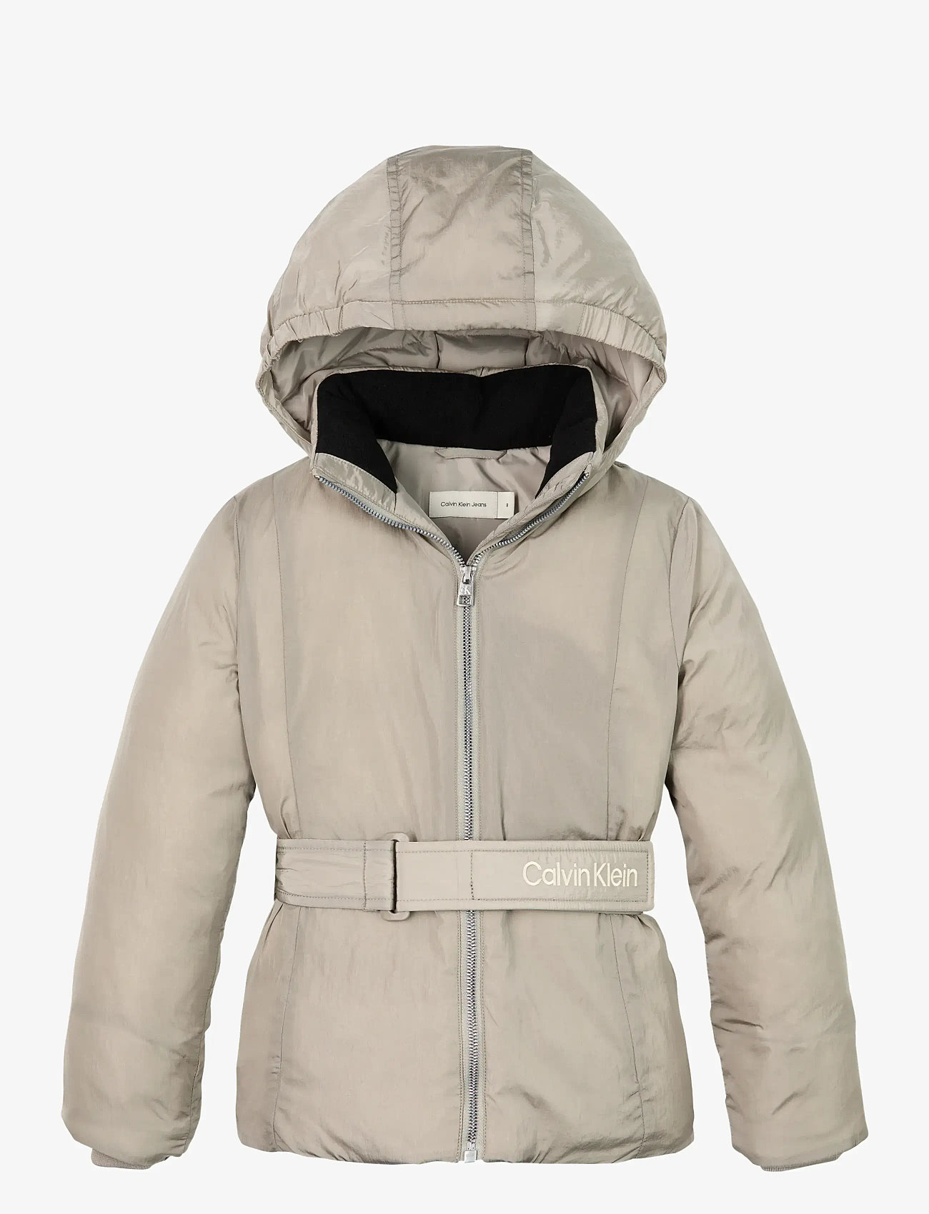 Calvin Klein - CLASSIC BELTED JACKET - winterjacke - mourning dove - 0