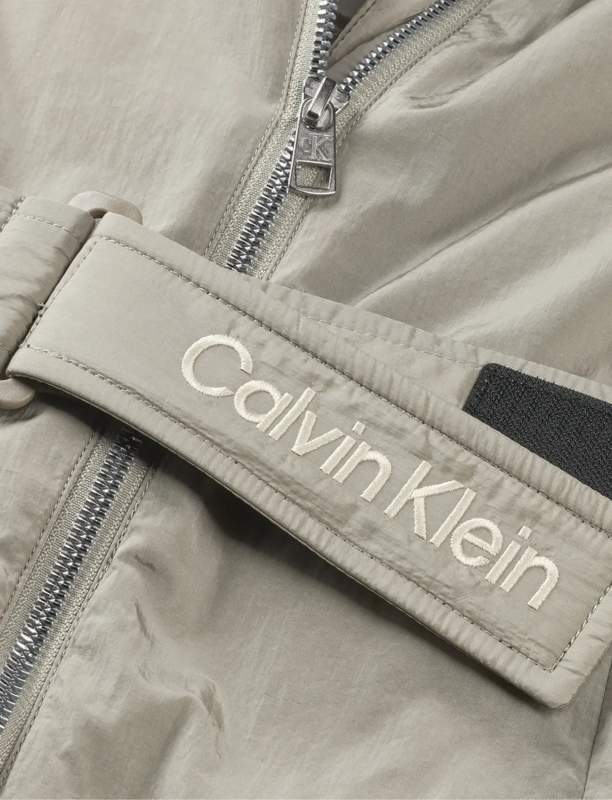 Calvin Klein - SHORT PUFFER - jacken & mäntel - mourning dove - 2