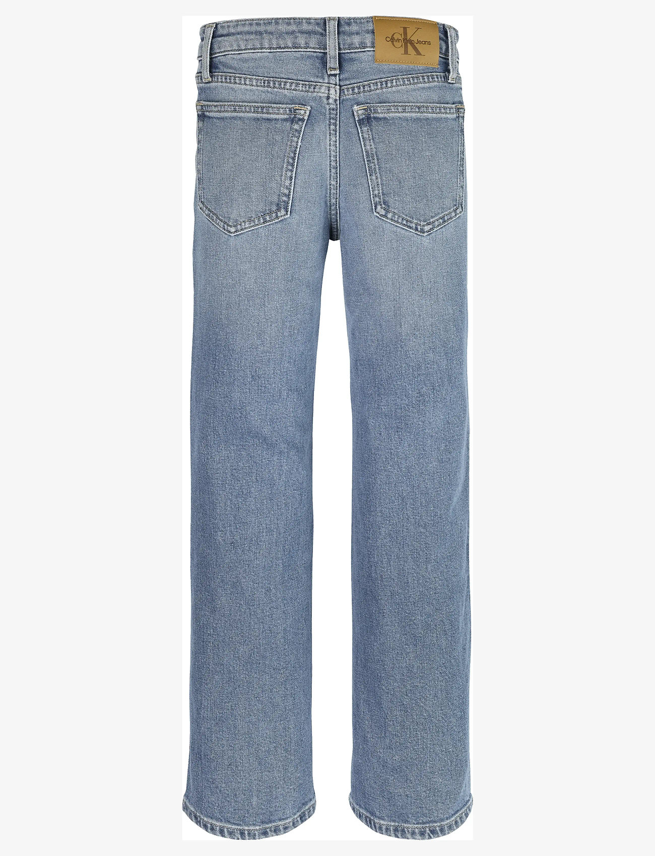 Calvin Klein - HR WIDE LEG AUTHENTIC BLUE DENIM - brede jeans - authentic denim - 2