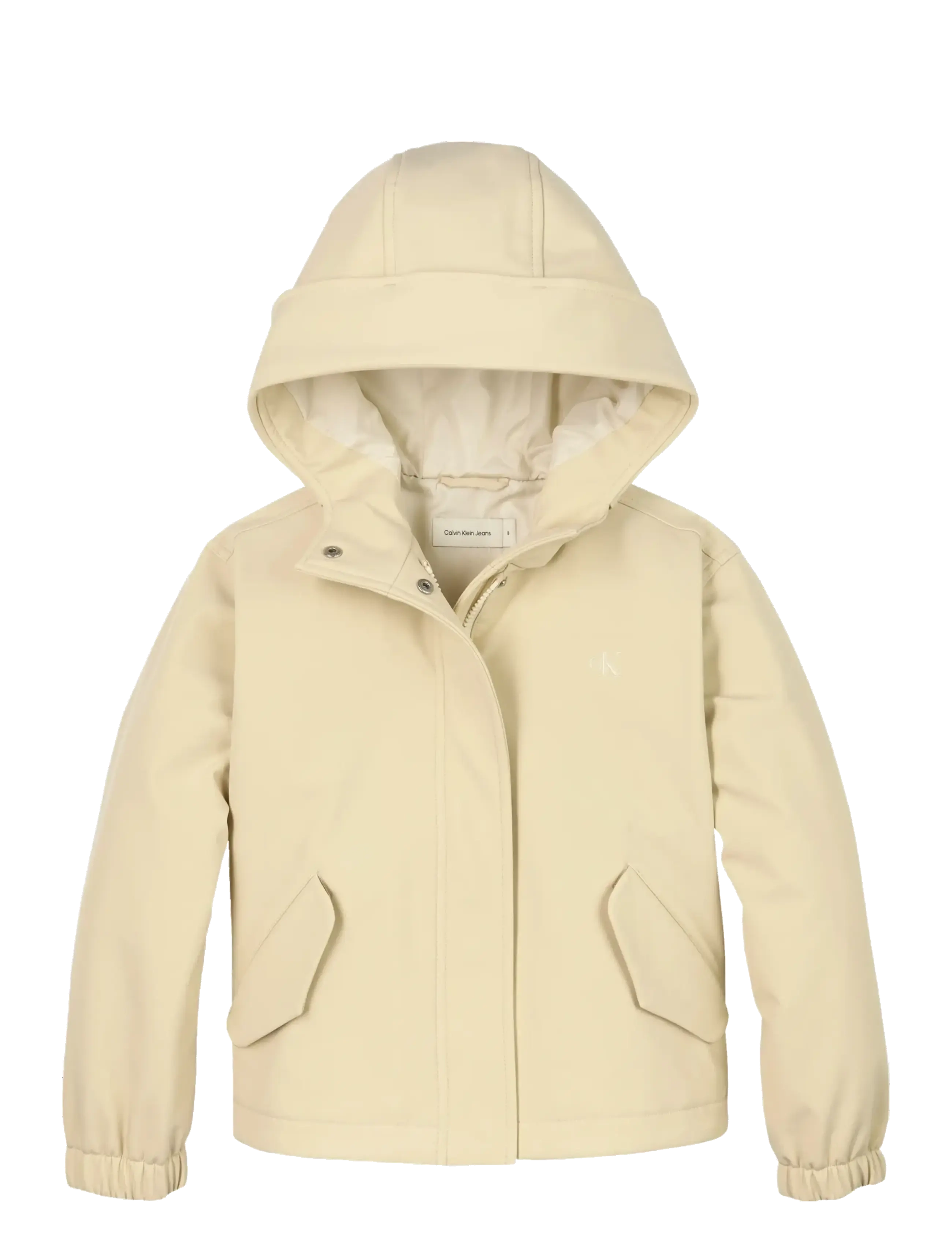 CALVIN KLEIN Lw Technical Parka Jacke Cream - 152 - Kinder