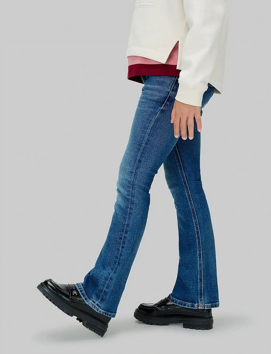 Calvin Klein - MR FLARE DARK BLUE CF - regular jeans - dark blue cf - 0