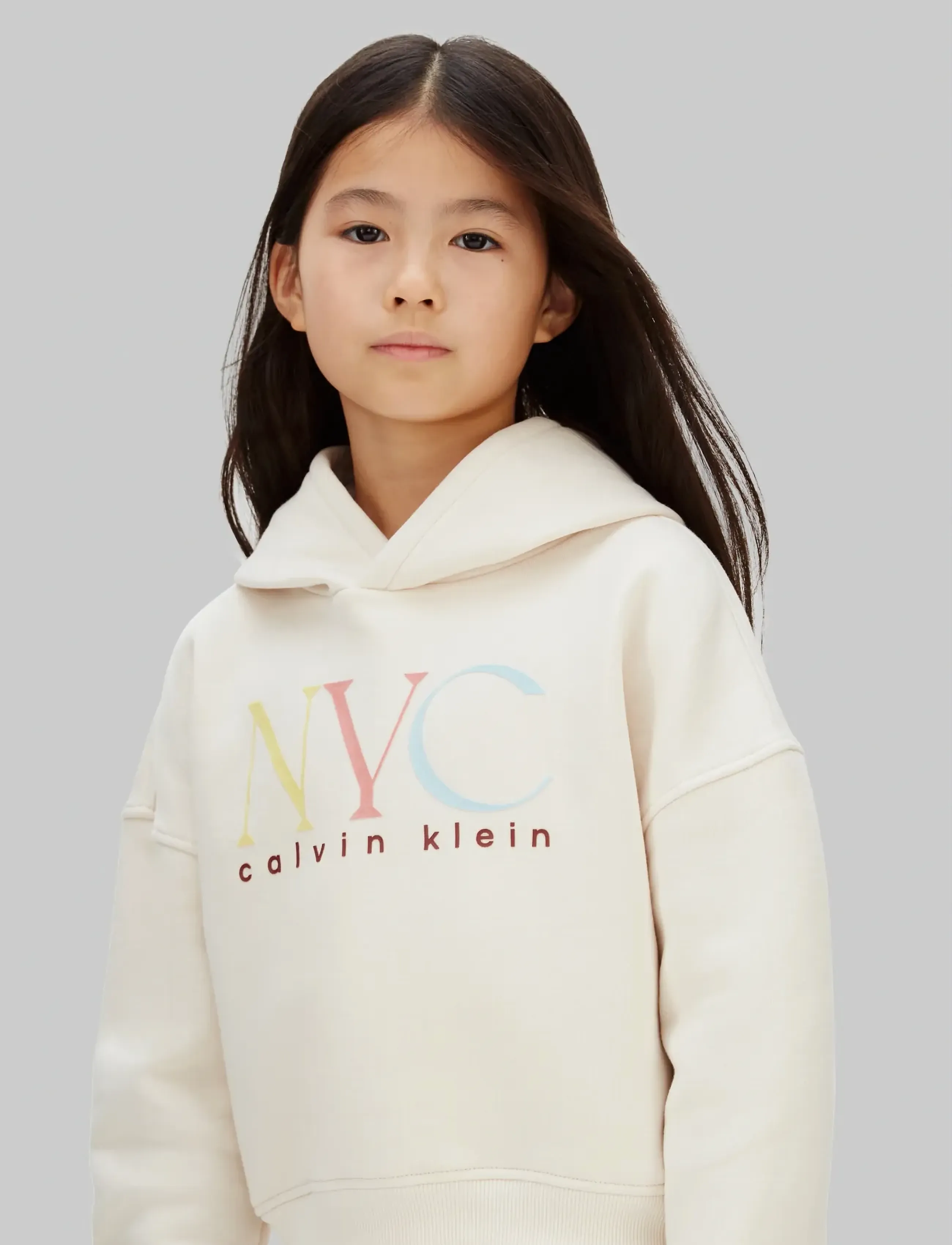 Calvin Klein - NYC GRAPHIC FLEECE HOODIE - hættetrøjer - whitecap gray - 4