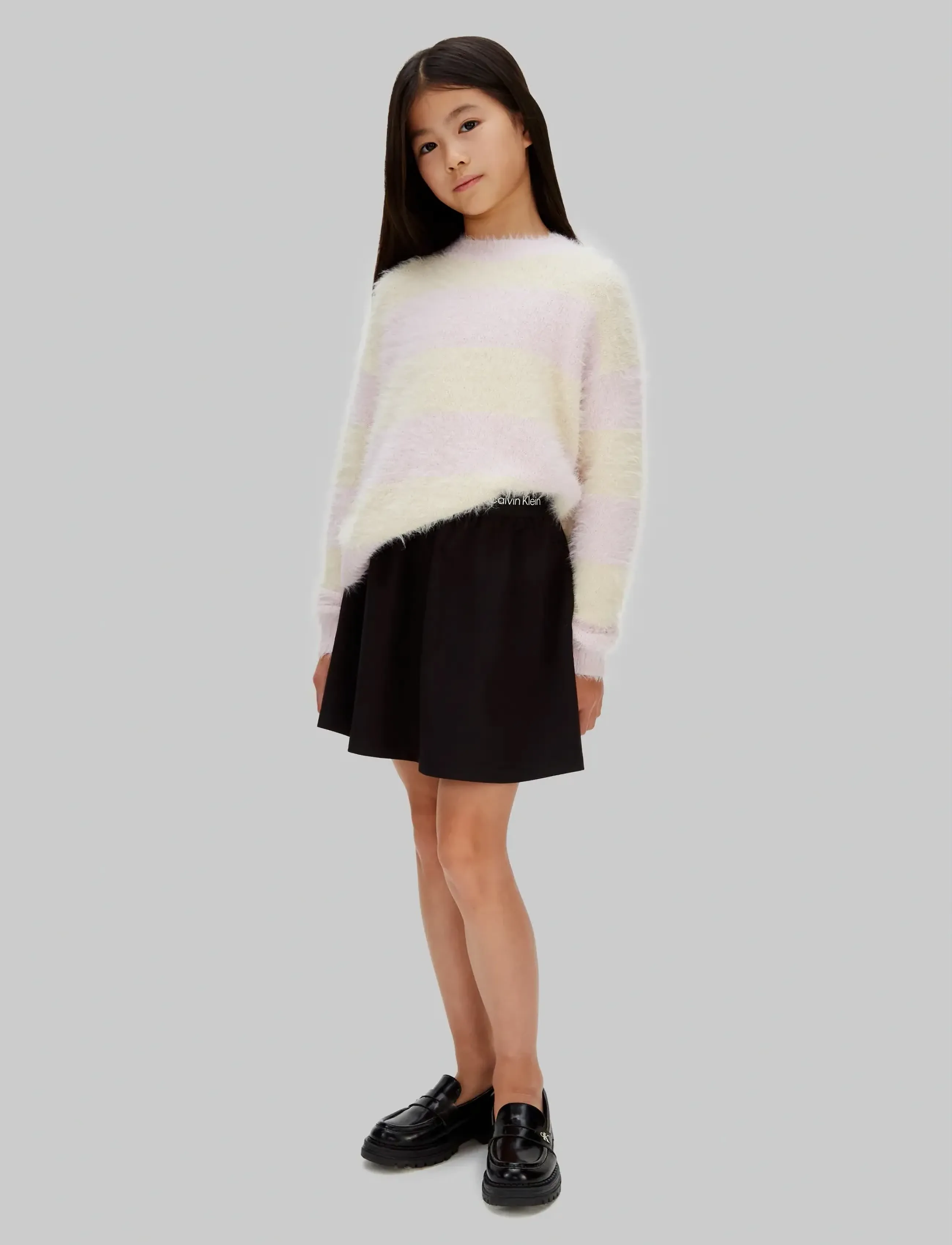 Calvin Klein PUNTO SKIRT - Klänningar & Kjolar - CK BLACK / black