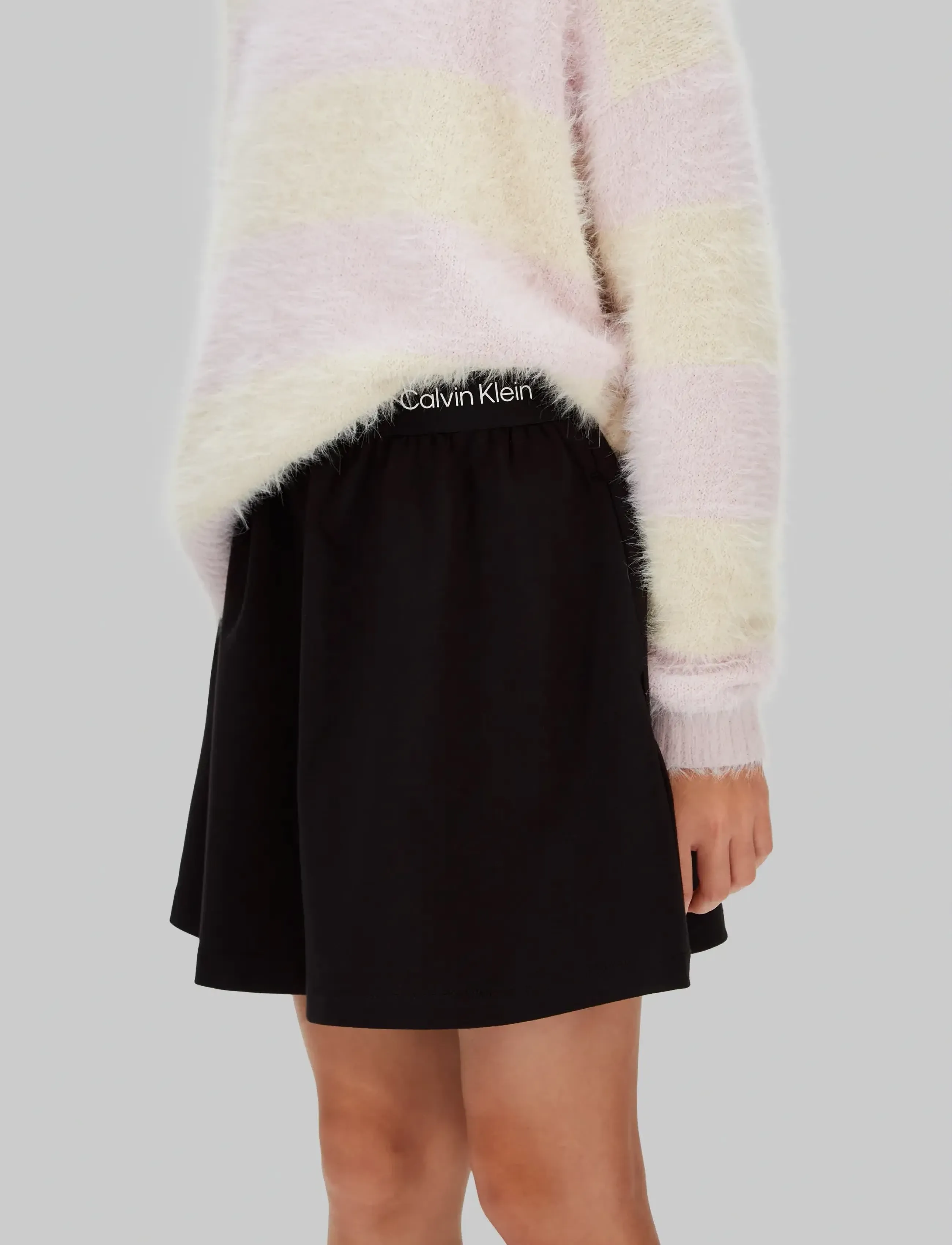 Calvin Klein - PUNTO SKIRT - korte nederdele - ck black - 5