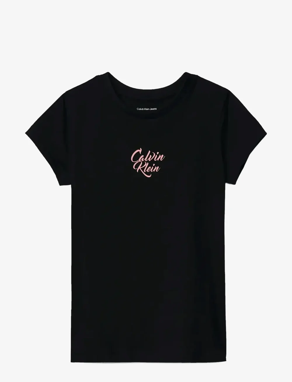 Calvin Klein - SCRIPT LOGO GRAPHIC SS T-SHIRT - kortærmede t-shirts - ck black - 1