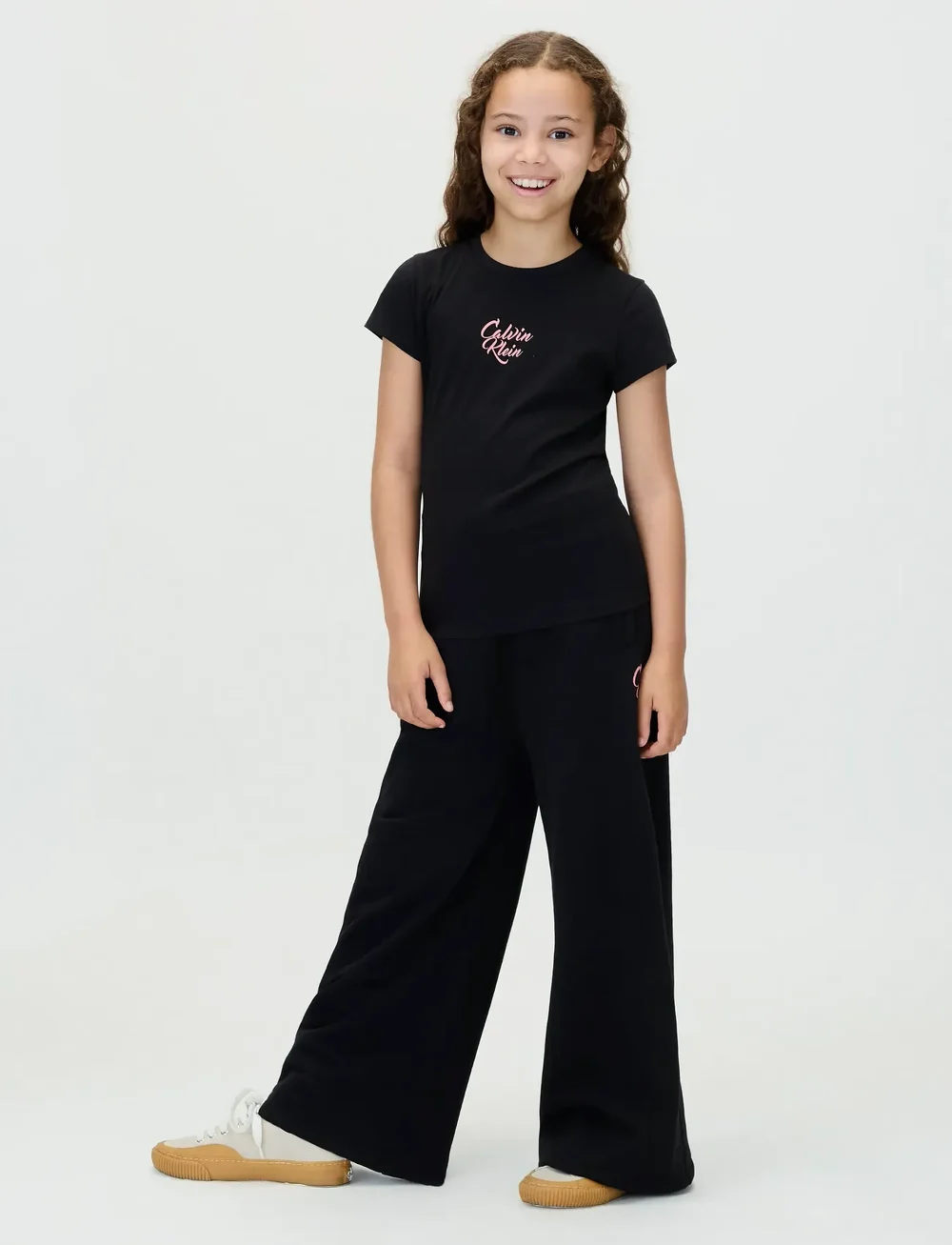 Calvin Klein - SCRIPT LOGO GRAPHIC SS T-SHIRT - kortærmede t-shirts - ck black - 2