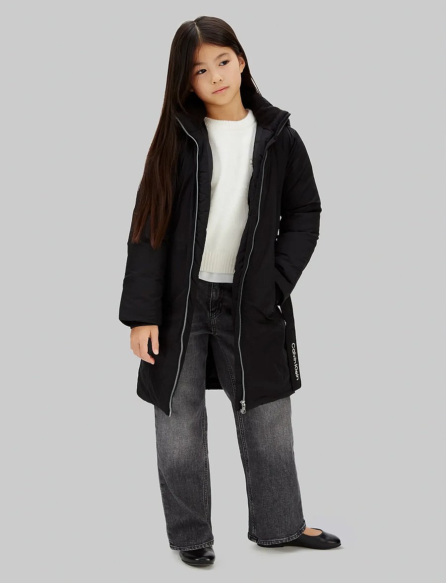 Calvin Klein - CLASSIC BELTED COAT - vinterjakker - ck black - 3