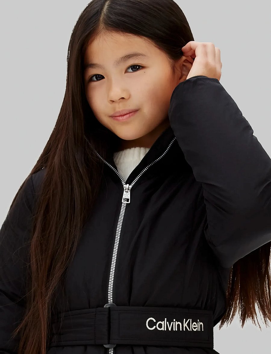 Calvin Klein - CLASSIC BELTED COAT - vinterjakker - ck black - 5