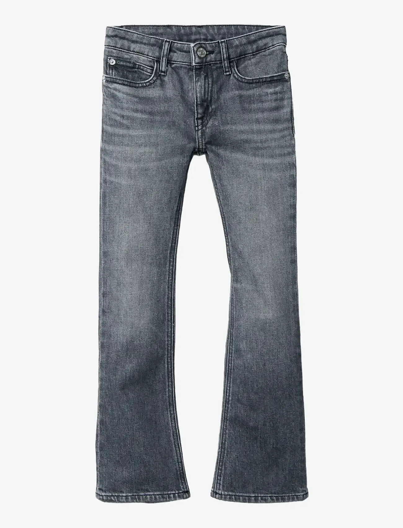 Calvin Klein - MR FLARE MID GREY STONE - platėjantys džinsai - mid grey stone - 1