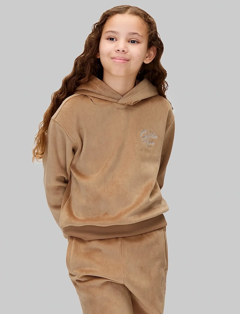 Calvin Klein - VELVET RIB HWK SET - sweatpants - woodsmoke - 0