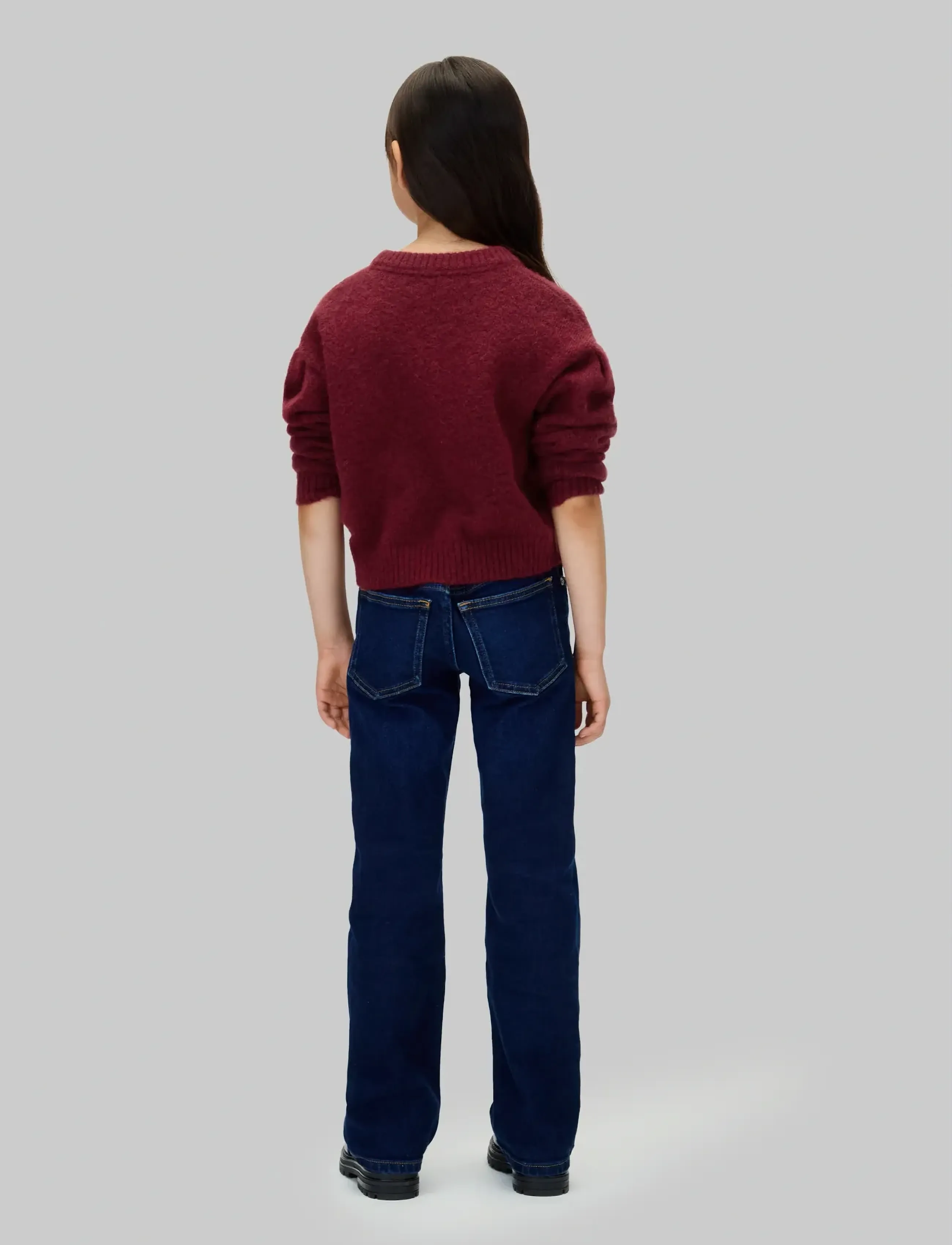 Calvin Klein - BOX PLEAT FLUFFY SWEATER - džemprid - raspberry chocolate - 3