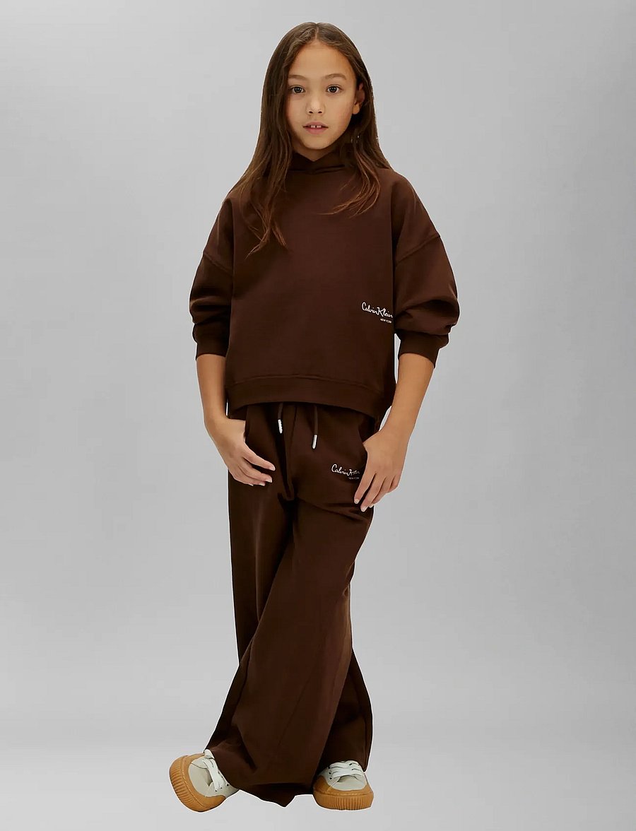 Calvin Klein - SIGNATURE AW HOODIE - huvtröjor - legacy brown - 5