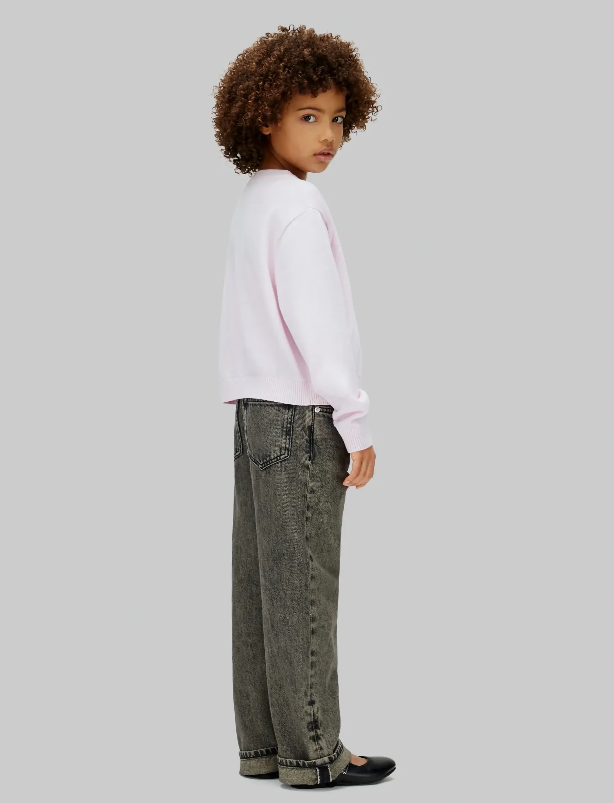 Calvin Klein MONOLOGO SWEATER - Sweats et sweats à capuche - PEARLY PINK / pink/rose