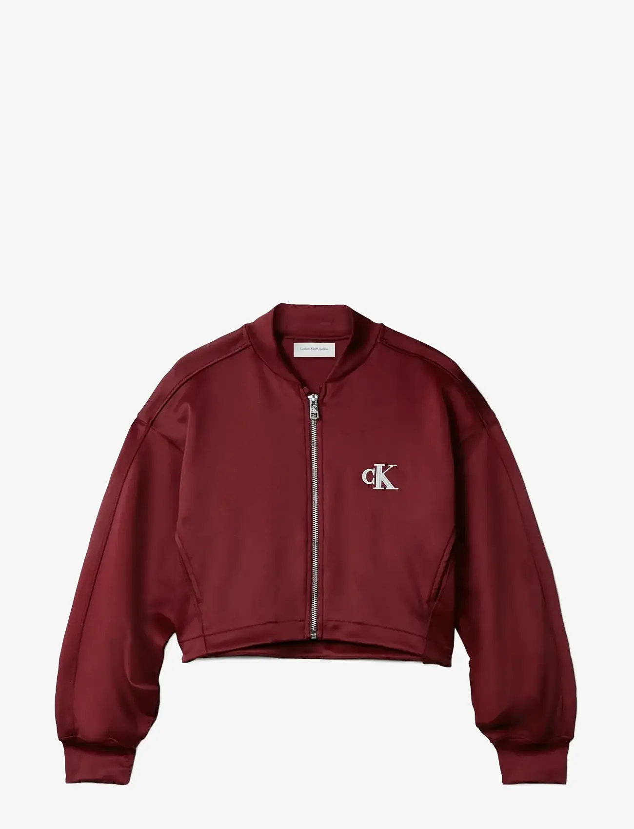 Calvin Klein - TRICOT BOMER JACKET - bomberjakker - raspberry chocolate - 1