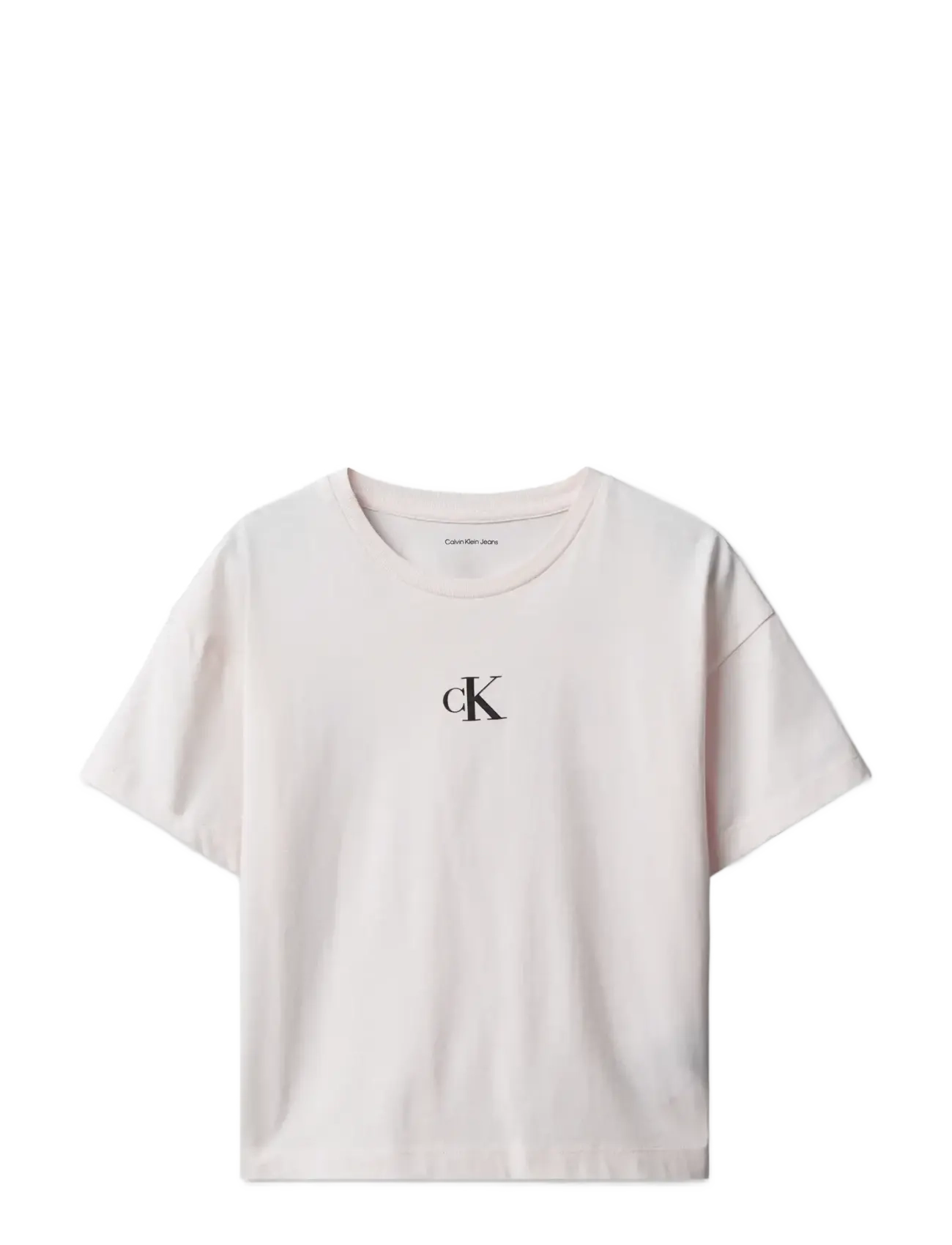 Calvin Klein - CK LOGO BOXY T-SHIRT - kurzärmelige - mauve chalk - 1