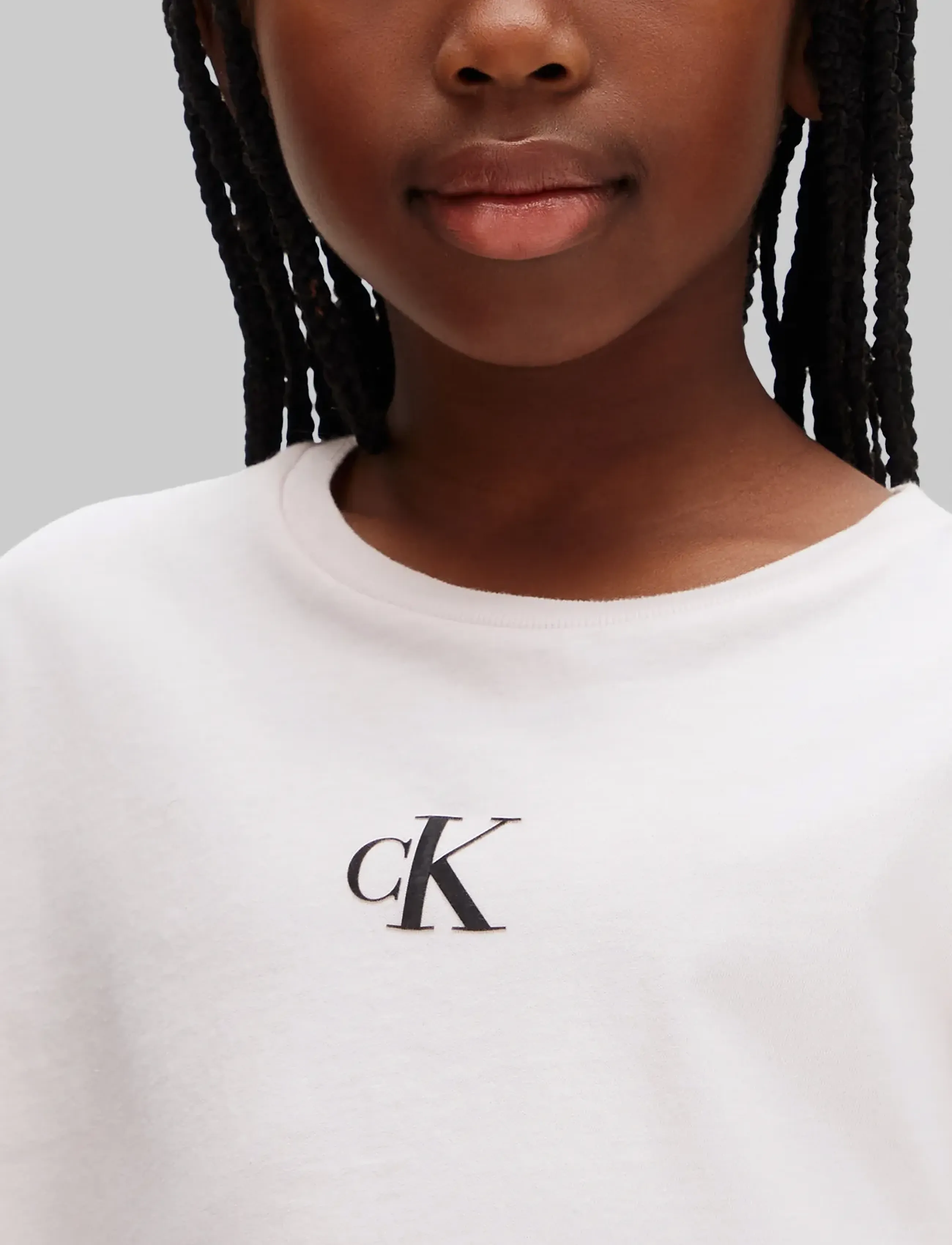 Calvin Klein - CK LOGO BOXY T-SHIRT - kurzärmelige - mauve chalk - 3