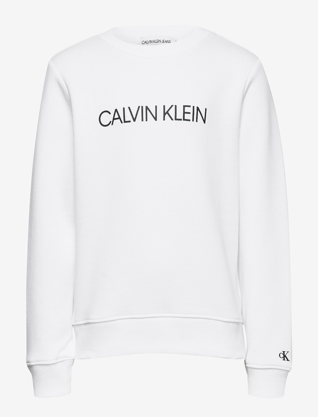 Calvin Klein - INSTITUTIONAL SWEATSHIRT - bright white - 0