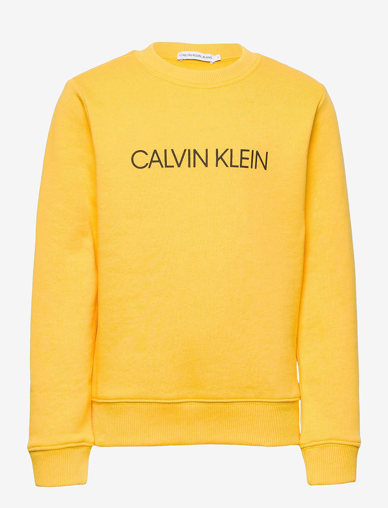 Calvin Klein - INSTITUTIONAL SWEATSHIRT - warm yellow - 0