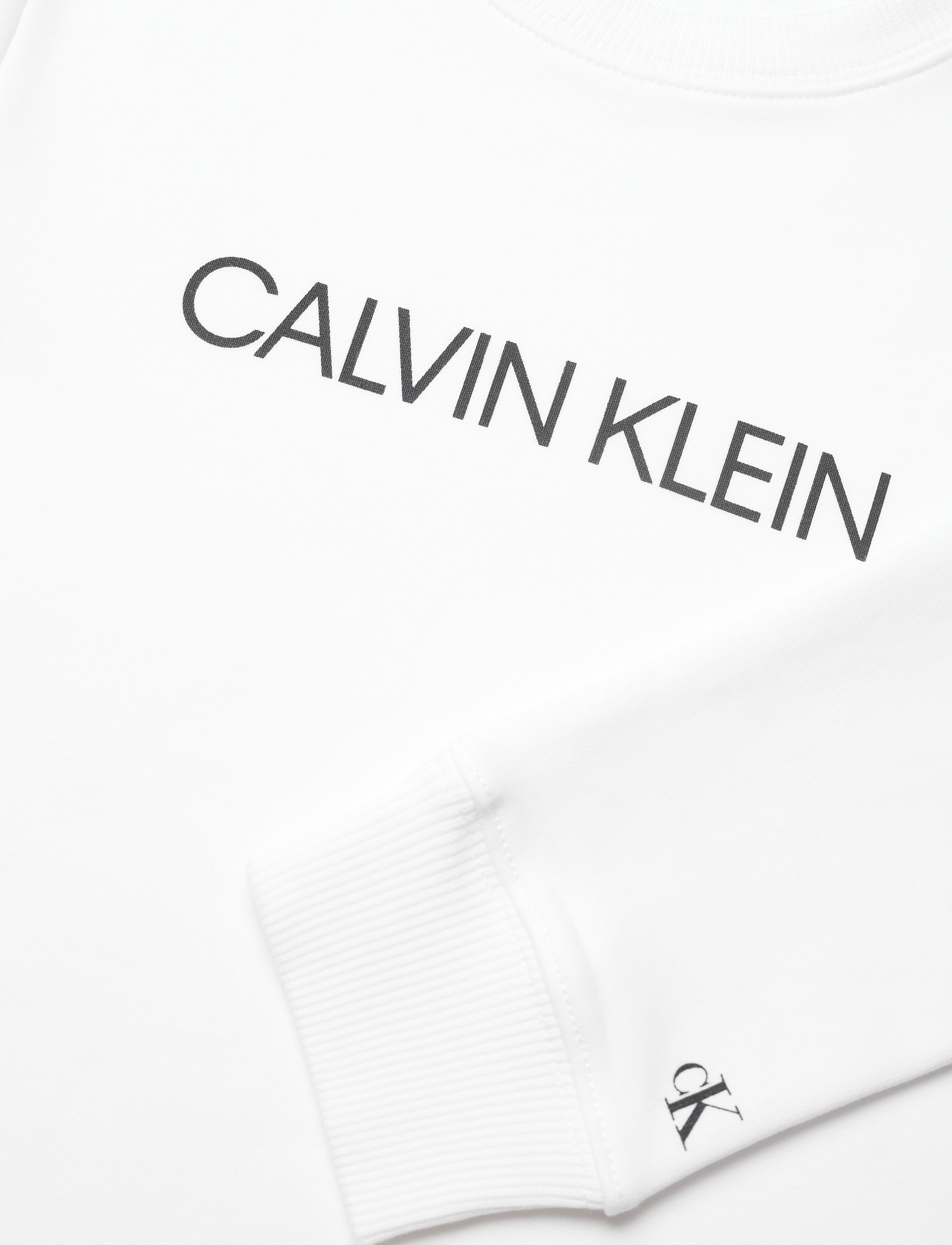 Calvin Klein - INSTITUTIONAL LOGO SWEATSHIRT - bright white - 2