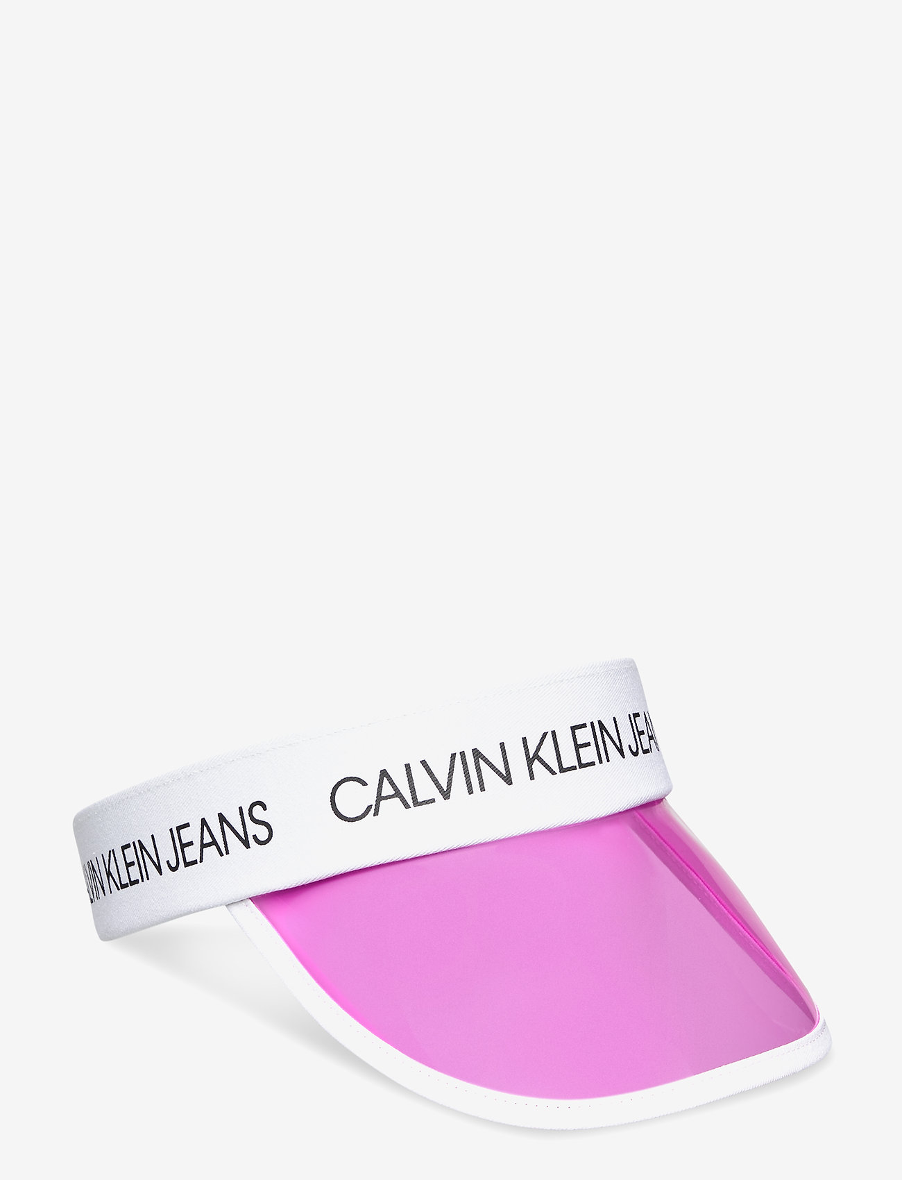 Calvin Klein - TRANSPARENT LOGO VISOR - hot magenta - 0