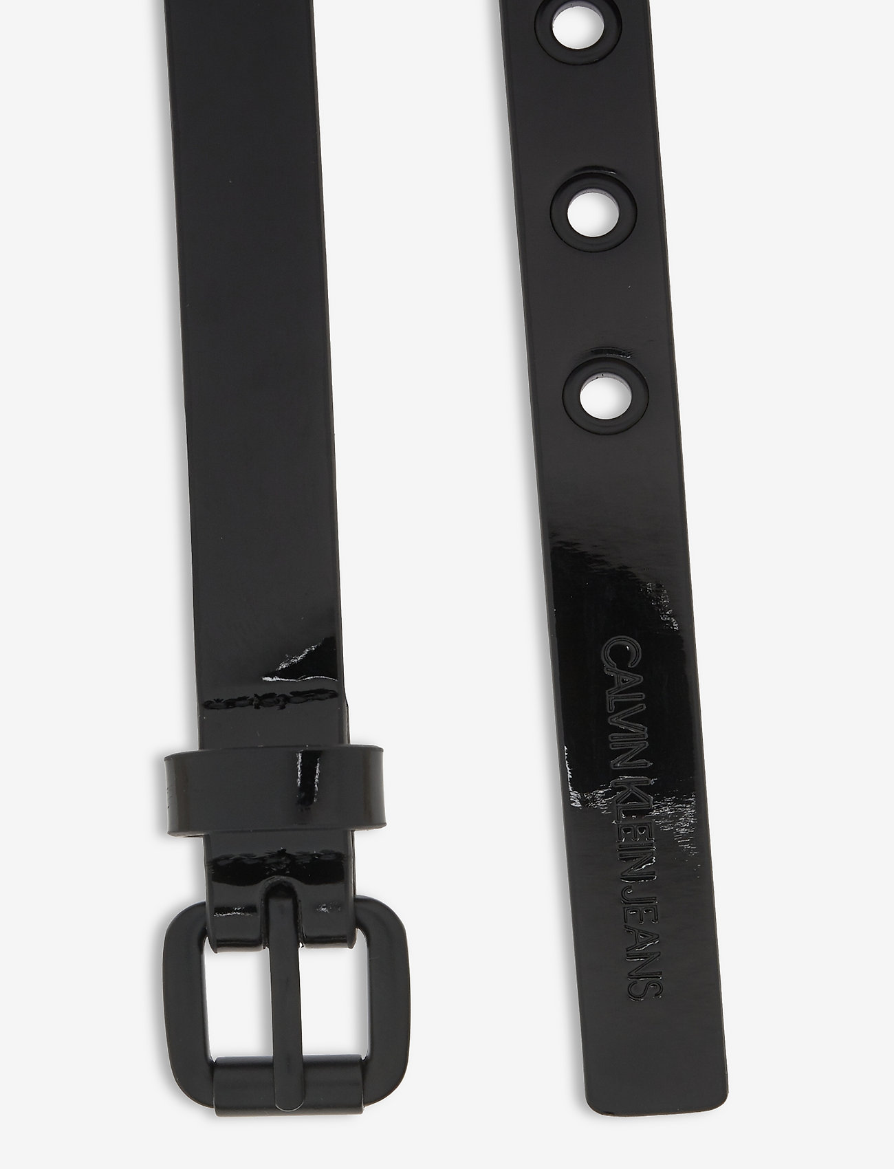 Calvin Klein - PROVOCATIVE EYELET BELT - ck black - 1