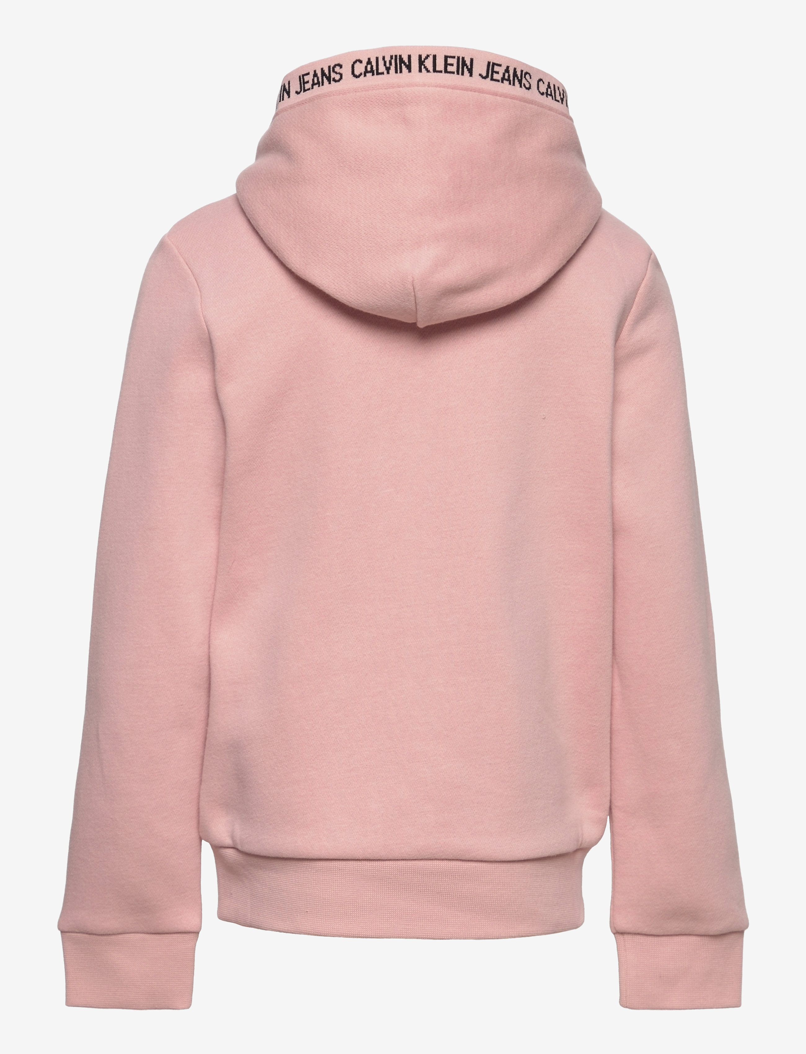 Calvin Klein - INTARSIA LOGO HOODIE - delicate rose - 1