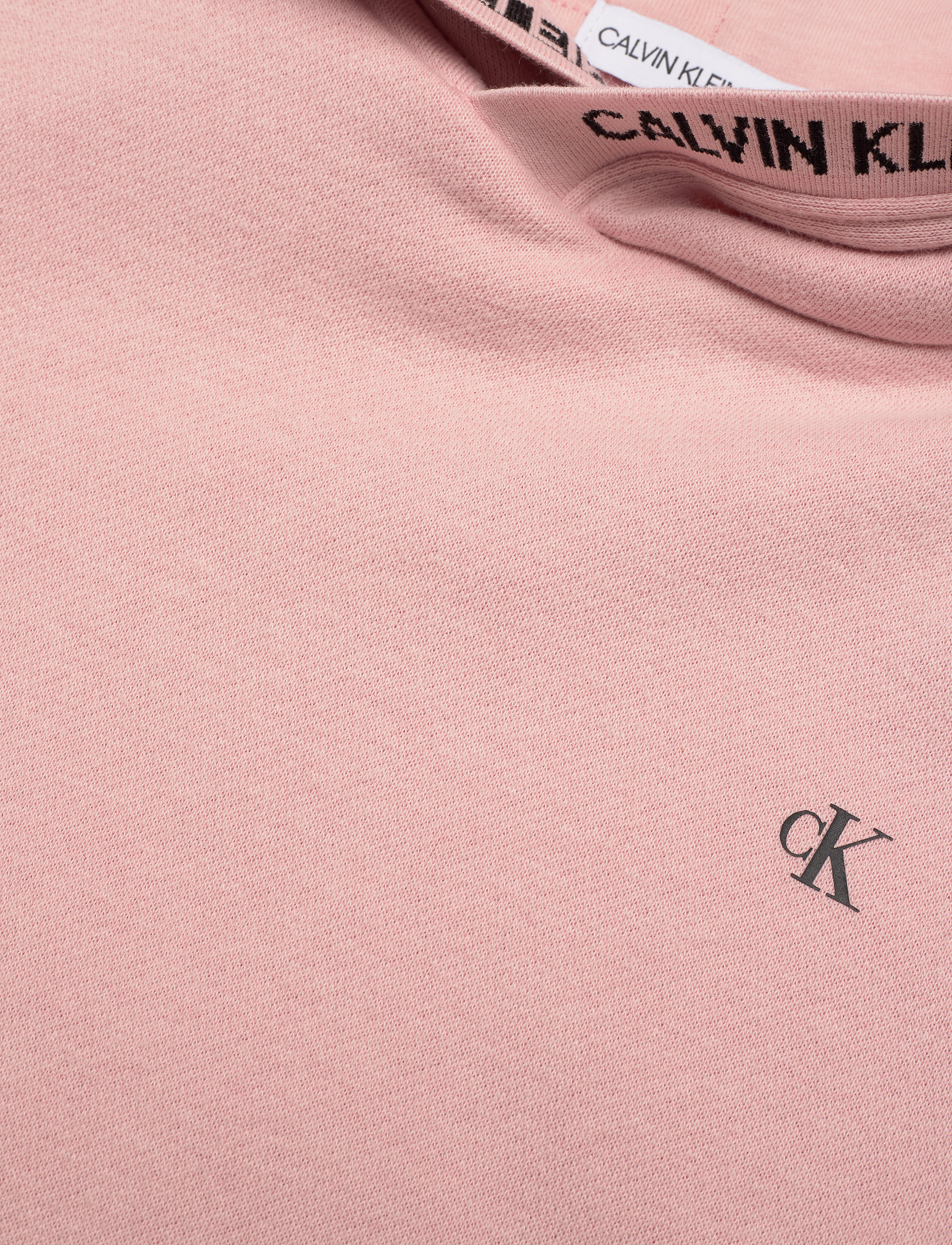 Calvin Klein - INTARSIA LOGO HOODIE - delicate rose - 2