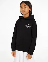 Calvin Klein - SMALL MONOGRAM HOODIE - hoodies - ck black - 8