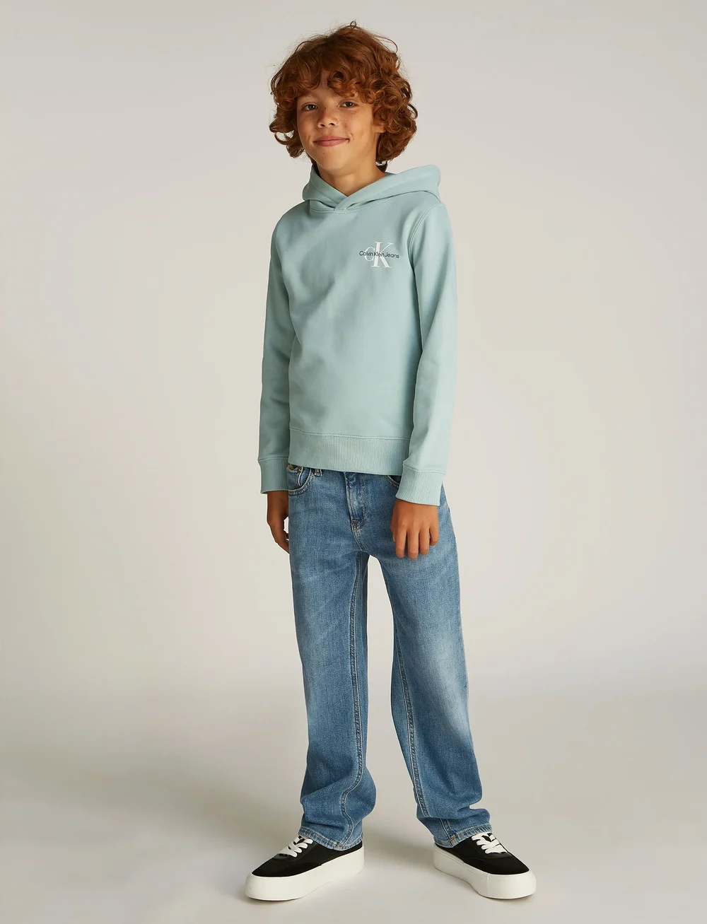 Calvin Klein - SMALL MONOGRAM HOODIE - kapuzenpullover - green surf - 5
