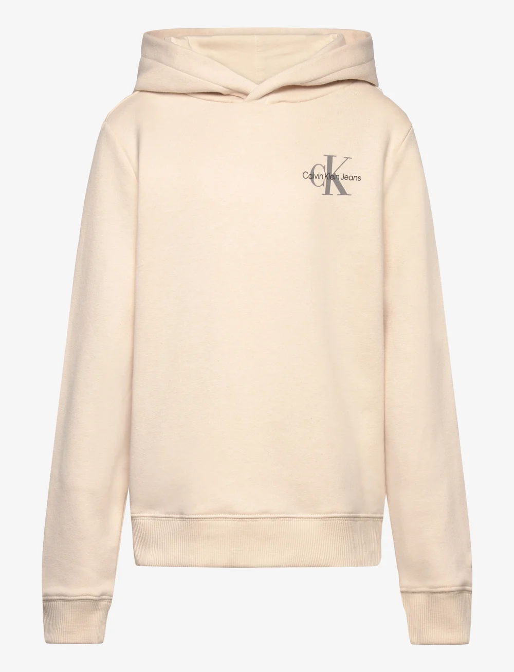 Calvin Klein - SMALL MONOGRAM HOODIE - kapuzenpullover - whitecap gray - 0