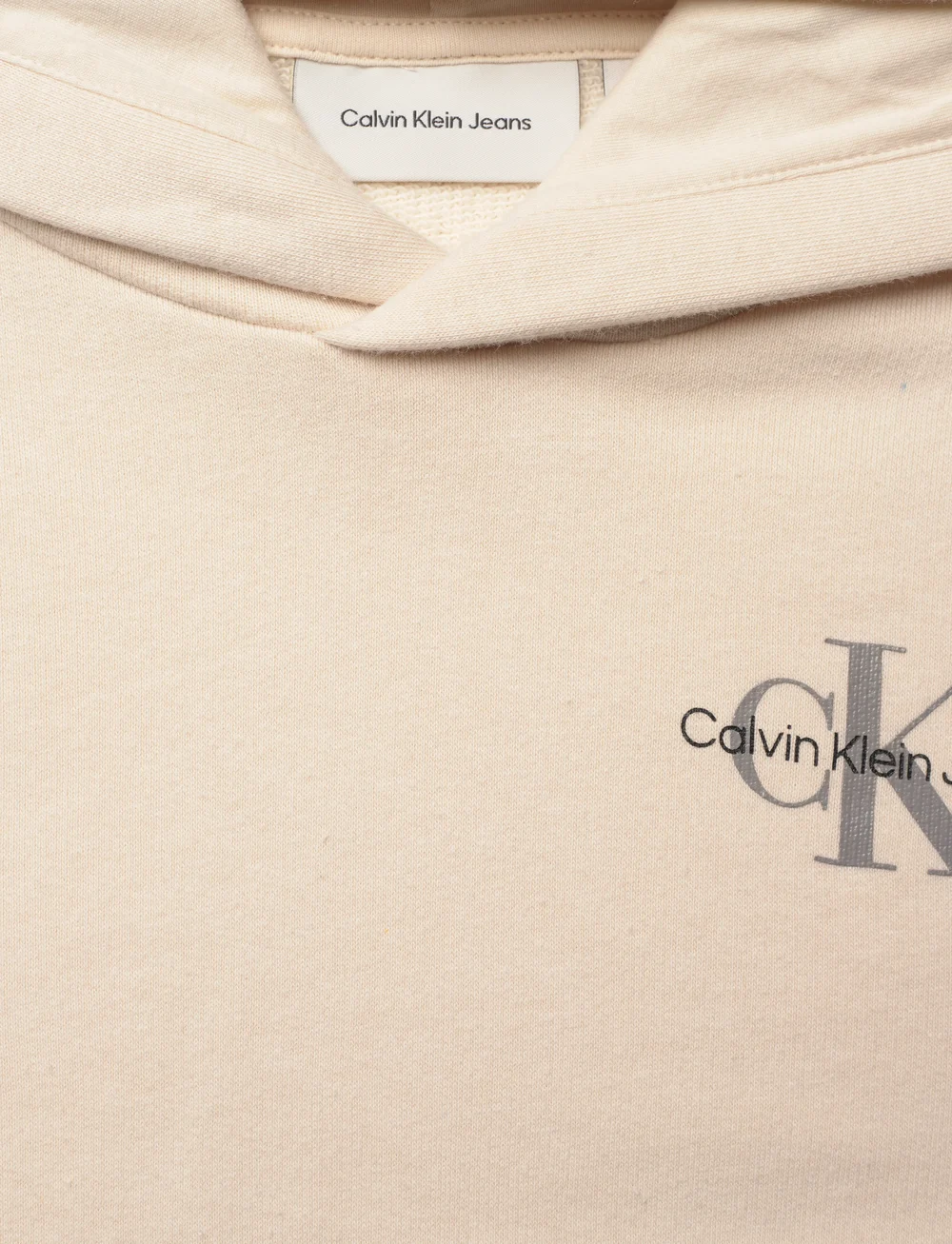 Calvin Klein - SMALL MONOGRAM HOODIE - kapuzenpullover - whitecap gray - 2