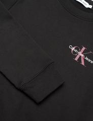 Calvin Klein - MONOGRAM CN SWEATSHIRT - sportiska stila džemperi - black / colored logo - 2