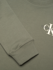 Calvin Klein - MONOGRAM CN SWEATSHIRT - sportiska stila džemperi - dusty olive - 2