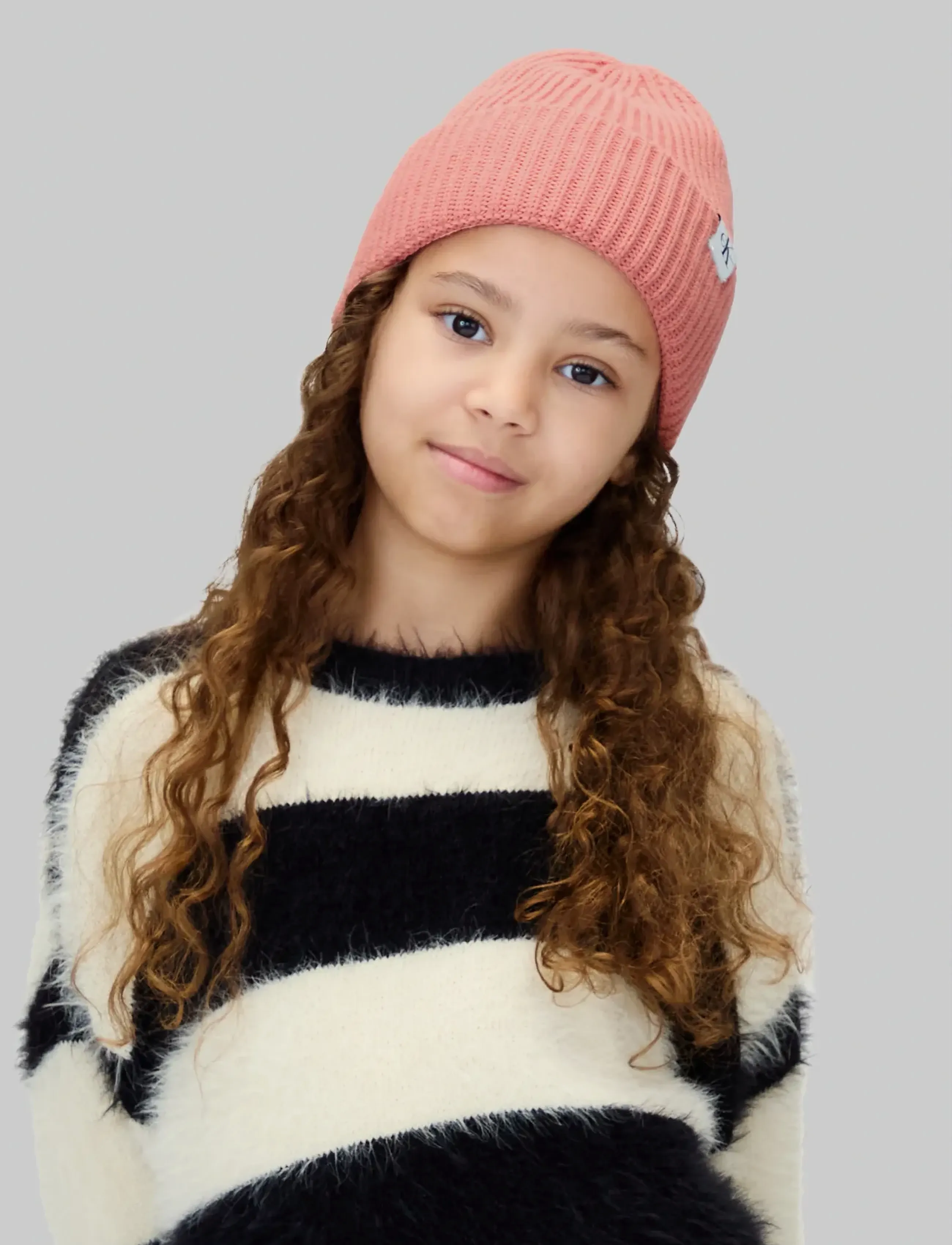 Calvin Klein - MONOGRAM RIB BEANIE - wintermützen - brandied apricot - 2