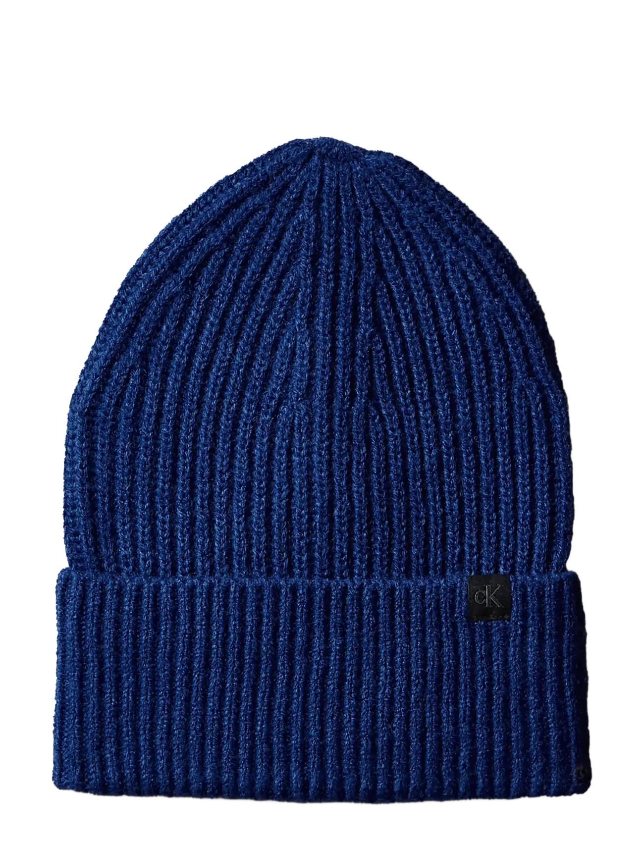 Calvin Klein MONOGRAM RIB BEANIE - Beanies - ESTATE BLUE / navy