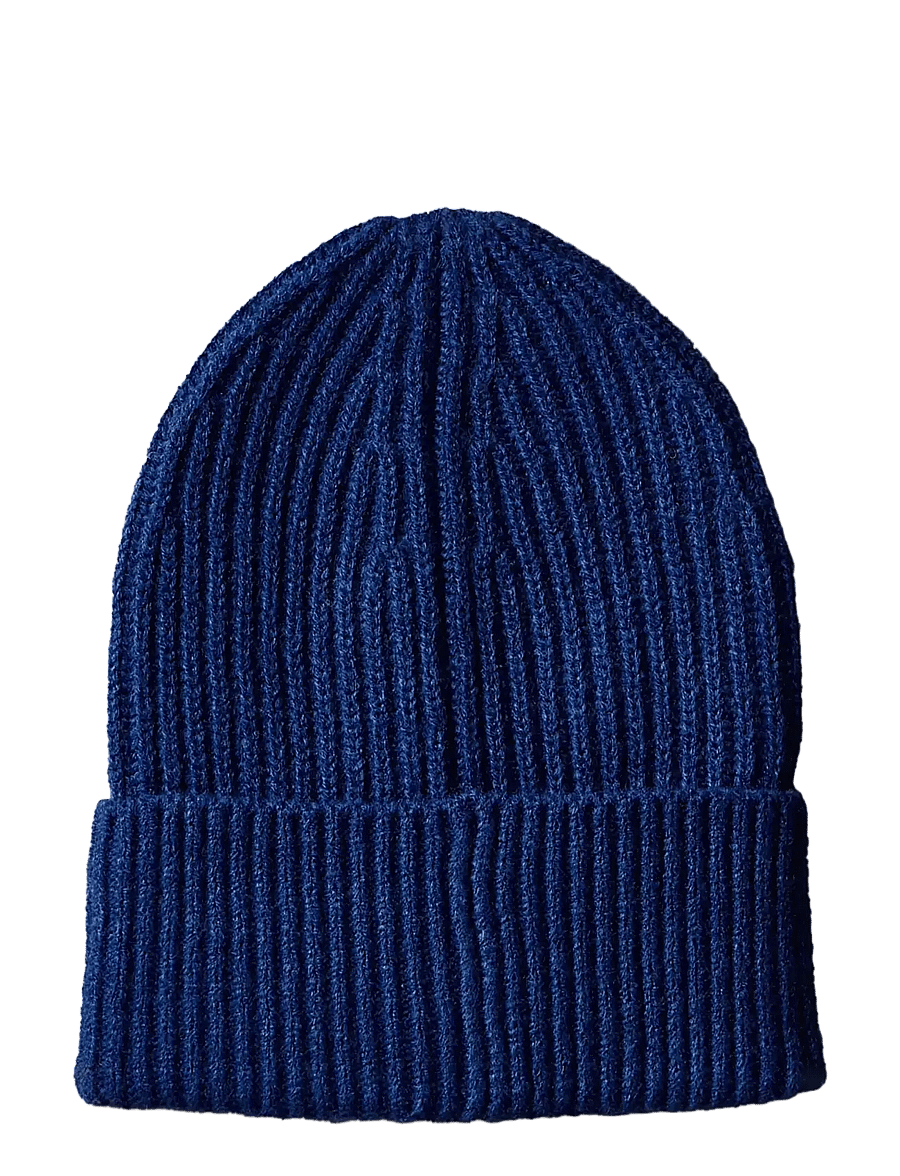 Calvin Klein - MONOGRAM RIB BEANIE - beanies - estate blue - 2