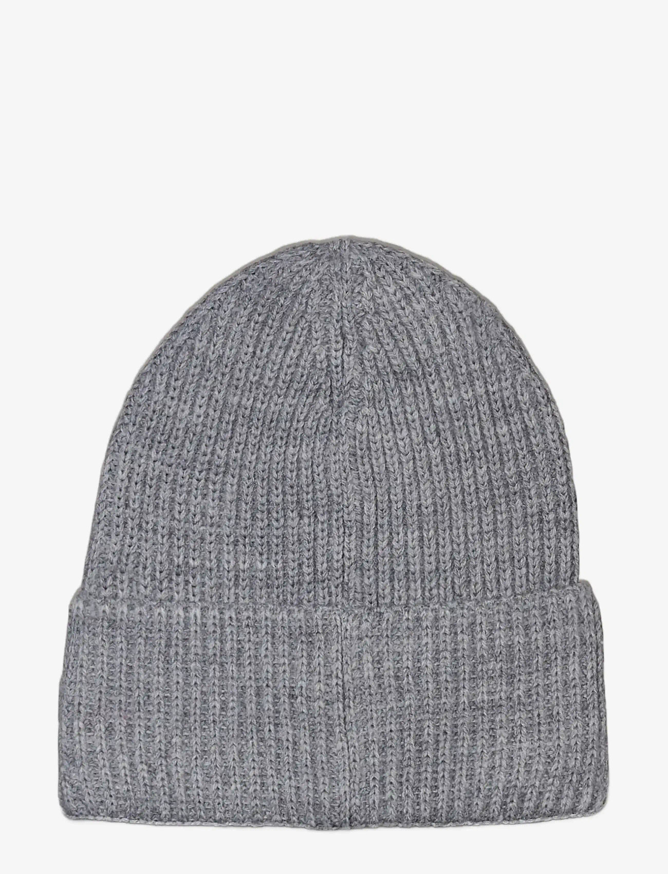 Calvin Klein - MONOGRAM RIB BEANIE - talvemütsid - grey heather - 2