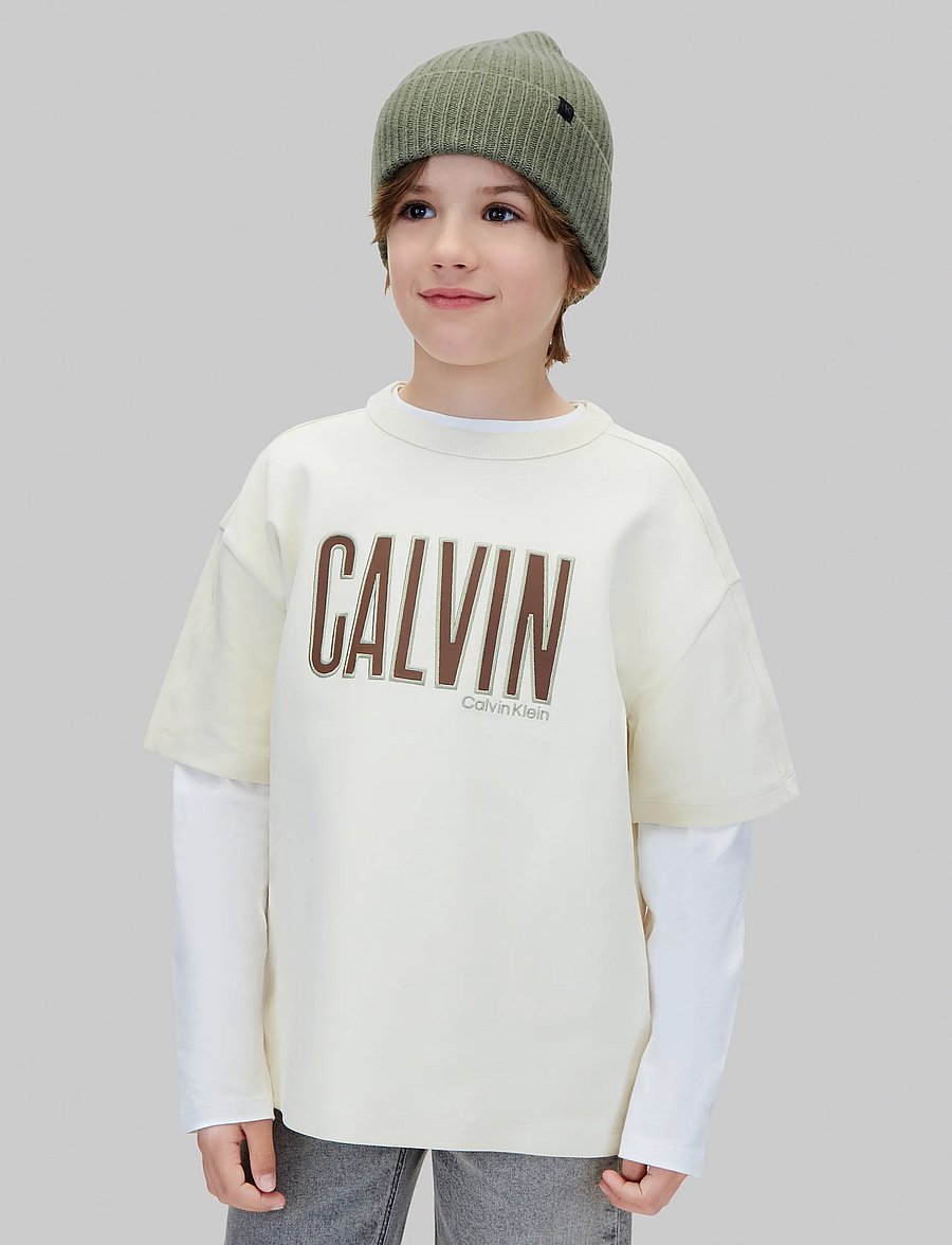 Calvin Klein - MONOGRAM RIB BEANIE - beanies - oil green - 0