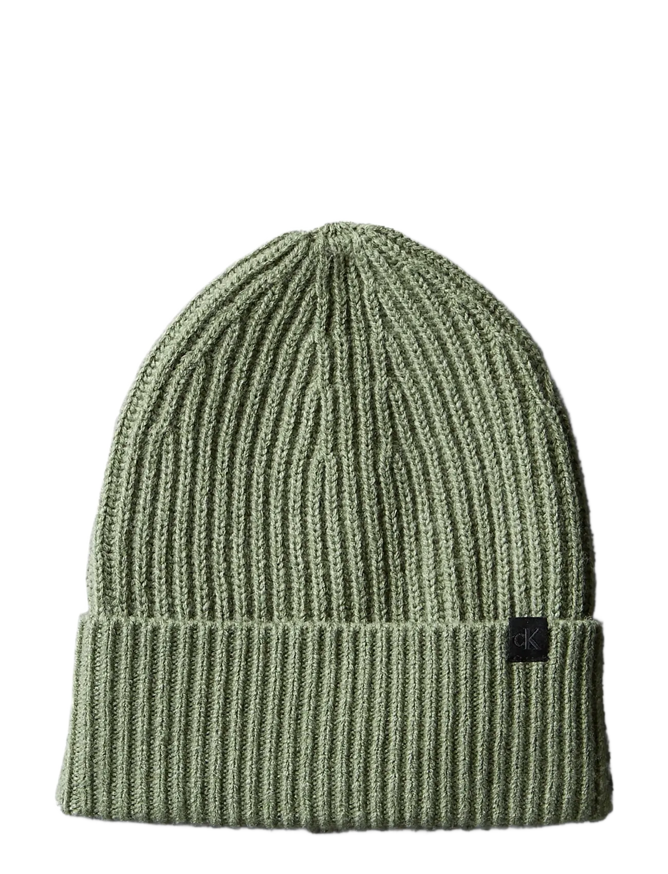 Calvin Klein - MONOGRAM RIB BEANIE - beanies - oil green - 2
