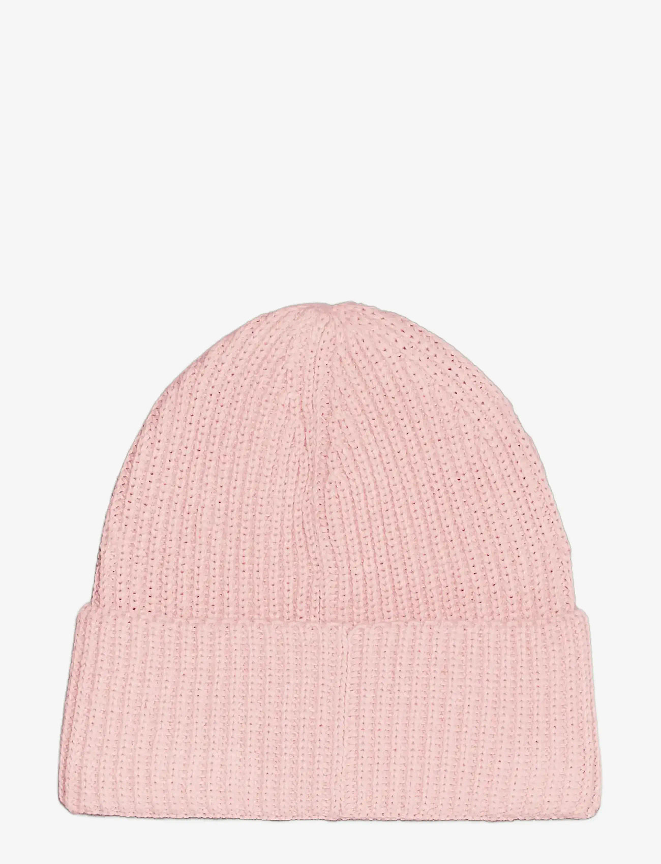 Calvin Klein - MONOGRAM RIB BEANIE - wintermutsen - peach whip - 1
