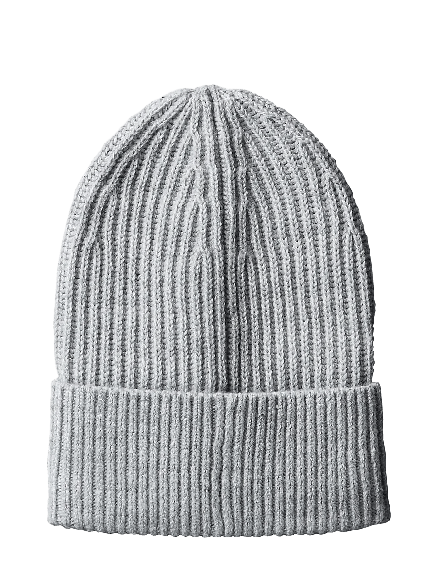 Calvin Klein - MONOGRAM RIB BEANIE - beanies - snow heather - 2