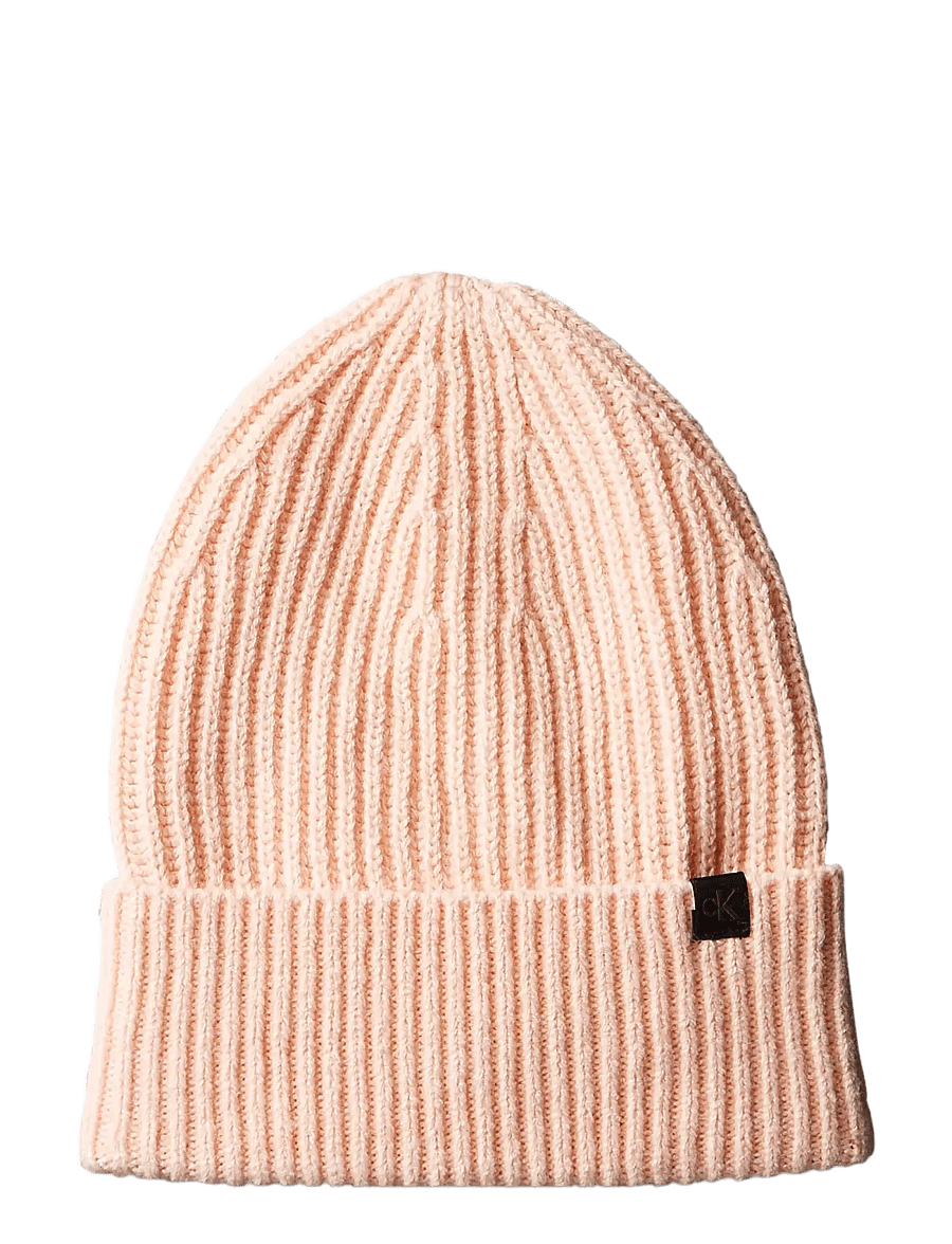 Calvin Klein - MONOGRAM RIB BEANIE - beanies - spanish villa - 1