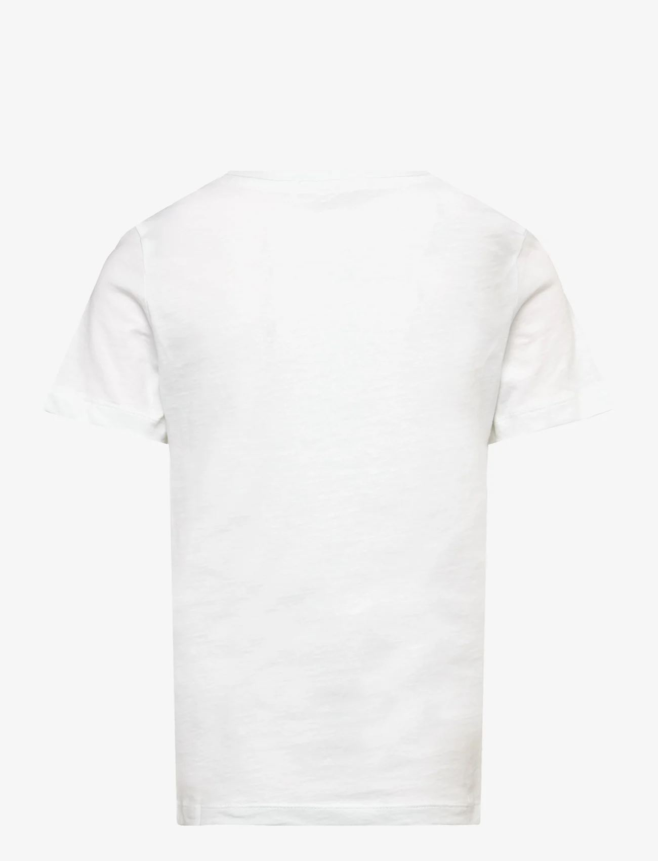 Calvin Klein - CK MONOGRAM SS T-SHIRT - kortermede t-skjorter - bright white - 1