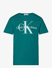 Calvin Klein - CK MONOGRAM SS T-SHIRT - kurzärmelige - fanfare - 0