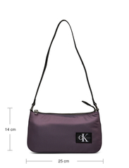 Calvin Klein - TWO TONE SHOULDER BAG - suvised sooduspakkumised - amaranth - 4