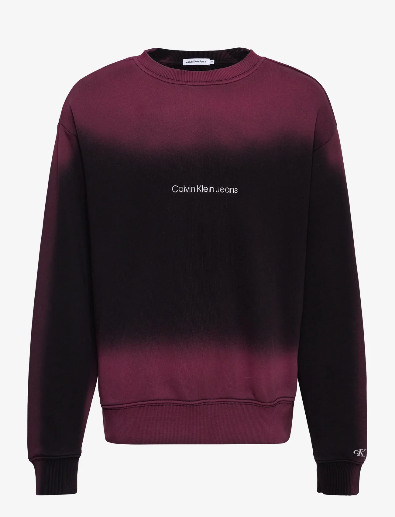 Calvin Klein - HYPER REAL SPRAY CREWNECK - sportiska stila džemperi - gradient spray aop - 0