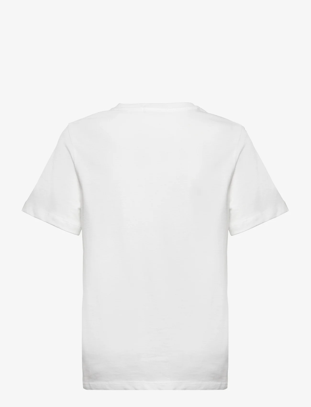 Calvin Klein - CHEST INST. LOGO SS T-SHIRT - kortärmade t-shirts - bright white - 1