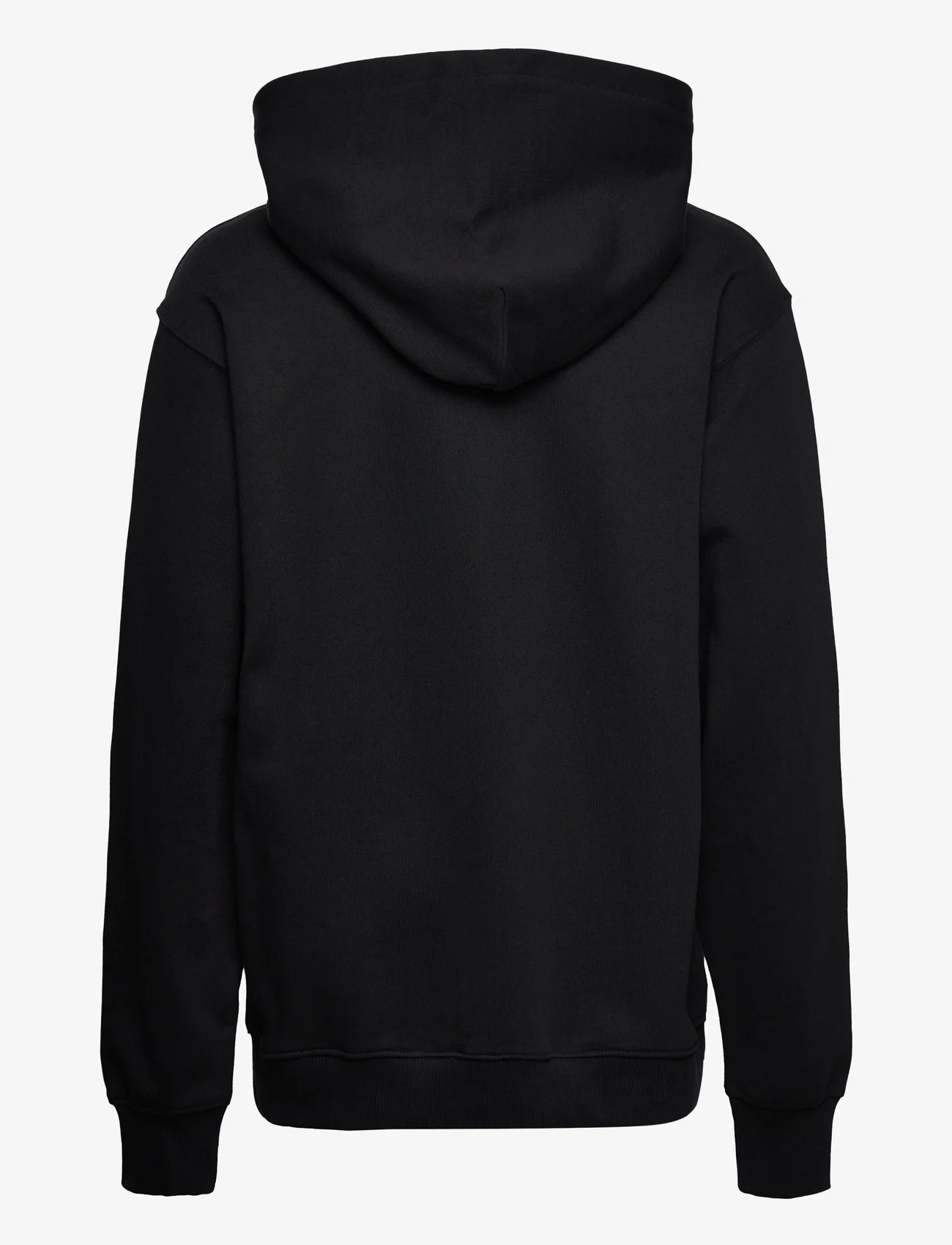 Calvin Klein - INST. LOGO RELAXED ZIP-THROUGH - hoodies - ck black - 1