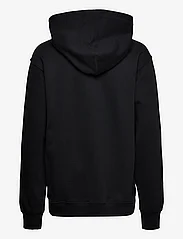 Calvin Klein - INST. LOGO RELAXED ZIP-THROUGH - džemperiai su gobtuvu - ck black - 1